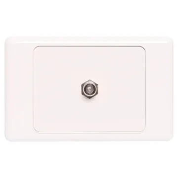 Fitted with back to back F type connector for easy termination.