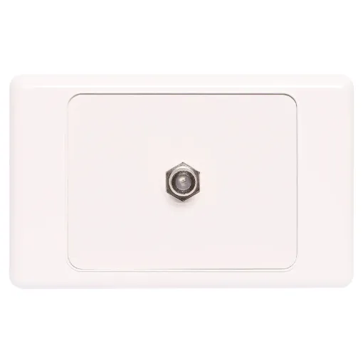 Fitted with back to back F type connector for easy termination.