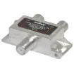 Housed in a zinc diecast enclosure to prevent external interference. Suits frequencies from 5 to 2400MHz for use with digital TV, cable and satellite TV. All models include power pass feature from input to all outputs to allow powering of a masthead amp. F type connection.