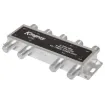 Housed in a zinc diecast enclosure to prevent external interference from unwanted signals. Unlike cheaper splitters, these are wideband and will accept frequencies up to 2400MHz making them suitable for use with Digital TV, Cable and Satellite TV frequencies. Fitted with industry standard F connectors for easy installations.