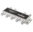 Housed in a zinc diecast enclosure to prevent external interference from unwanted signals. Unlike cheaper splitters, these are wideband and will accept frequencies up to 2400MHz making them suitable for use with Digital TV, Cable and Satellite TV frequencies. Fitted with industry standard F connectors for easy installations.
