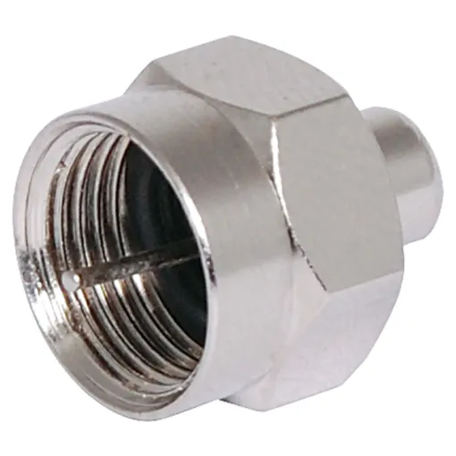 Used for terminating any unused outlets of splitters, line drop taps or tee units to maintain a balanced 75 ohm system.