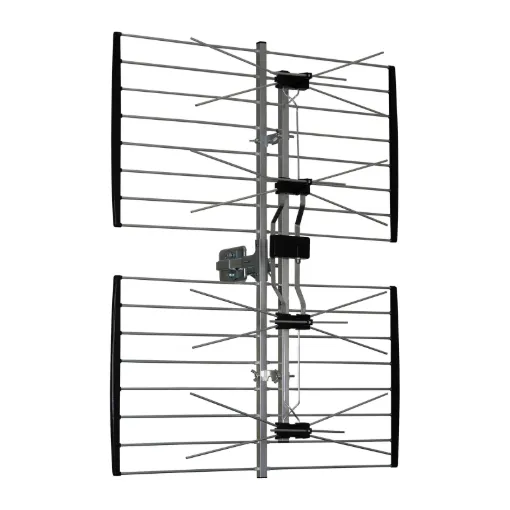 This UHF Phased array antenna has been specifically designed to operate best in areas where reflections and ghosting are a problem. Due to its design it can be mounted horizontally or vertically.