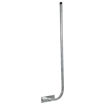 For mounting to barge boards and fascias. Galvanised steel construction. 1.8m pole height.