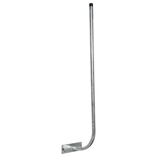 For mounting to barge boards and fascias. Galvanised steel construction. 1.8m pole height.