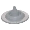 Weatherproof rubber flashing to allow penetration of metal roofing from 0-35mm without water ingress.