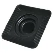 Weatherproof rubber flashing to allow penetration of metal roofing from 0-35mm without water ingress.