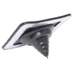 Weatherproof rubber flashing to allow penetration of metal roofing from 0-35mm without water ingress.