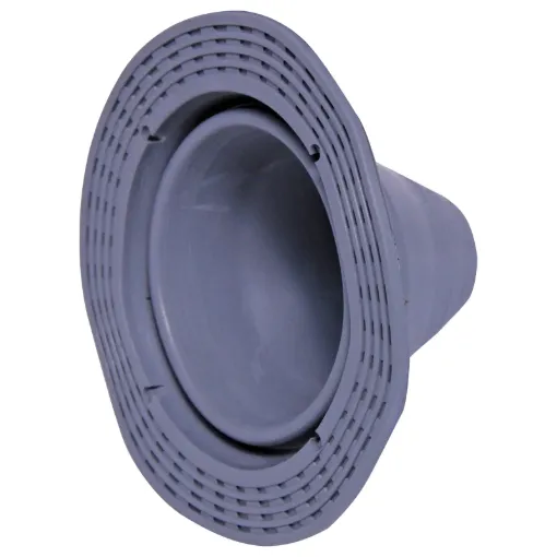 Weatherproof rubber flashing to allow penetration of metal roofing from 5-60mm without water ingress.