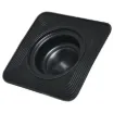 Weatherproof rubber flashing to allow penetration of metal roofing from 5-55mm without water ingress. Black colour.