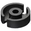 This transformer core has a low loss and is a high saturation grade, making it perfect for transformers and for use in switchmode power supply applications