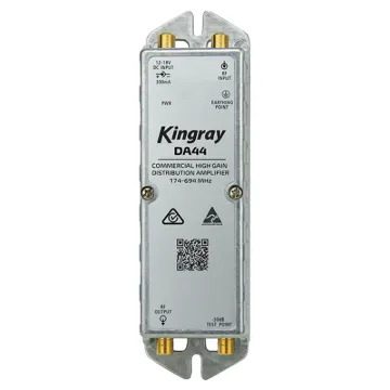 Kingrays DA44 distribution amplifier has been designed to suit the digital television environment of today and well into the future.