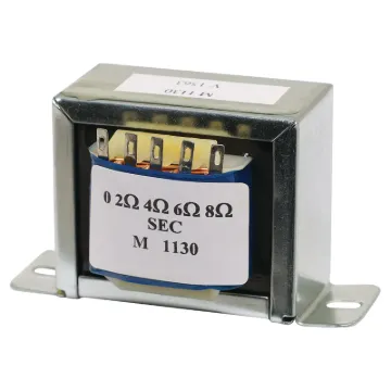 High quality, high performance 100V line audio transformers. All models are wound on professional grade grain orientated steel core for extended frequency response. Designed for use in high grade constant voltage 100V and 70V PA Systems.

40 Watt 100V l