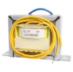 Powertran EI-Core 240V AC mains transformer with 1A centre tapped secondary configuration. 6.25V and 12.5V secondary voltages available at 1A current output. Primary and secondaries fitted with 200mm flyleads. Fully electrical authority approved for AS/NZS 61558.2.6.