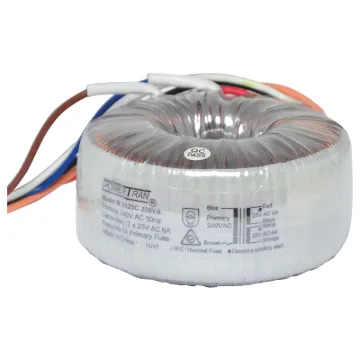 25+25V 300VA toroidal transformer.