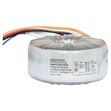 Toroidal transformers are becoming increasingly popular due to their improved magnetic properties and also that they can be made to a lower profile than a standard solenoid core transformer, allowing for equipment of similar power to be of a lower profile such as rack mounted devices.