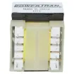 Manufactured using very high quality grain oriented silicon steel. This results in a compact, high performance, high output transformer.