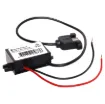 This handy DC-DC converter accepts a 8-32V DC input voltage and converts it to a 5V 5A type A USB socket output for charging a USB device. These can be easily integrated into vehicle wiring, remote power systems and more.