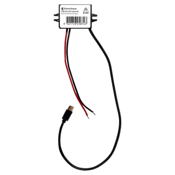 This handy DC-DC converter accepts a 8-32V DC input voltage and converts it to a 5V 5A type C USB socket output for charging a USB device. These can be easily integrated into vehicle wiring, remote power systems and more.