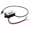 This handy DC-DC converter accepts a 8-32V DC input voltage and converts it to a 5V 5A type C USB socket output for charging a USB device. These can be easily integrated into vehicle wiring, remote power systems and more.