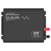This compact inverter is designed to deliver pure AC output for powering difficult loads such as appliances with switchmode power supplies (computers, displays & game consoles) and voltage sensitive devices.