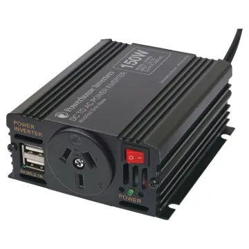 This compact 150W modified sine wave power inverter is ideal for providing AC power to appliances whilst away from mains power.