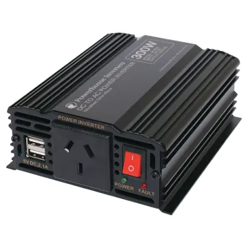 This compact 300W modified sine wave power inverter is ideal for providing AC power to appliances whilst away from mains power.