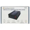 This compact 1500W modified sine wave power inverter is ideal for providing AC power to appliances whilst away from mains power.