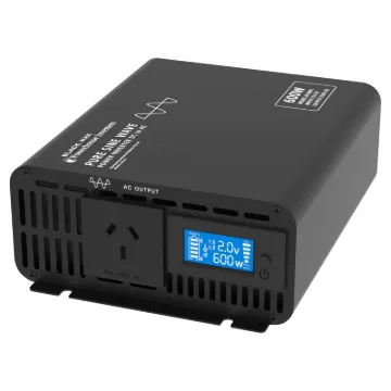 This compact inverter is designed to deliver pure AC output for powering difficult loads such as appliances with switchmode power supplies (computers, displays & game consoles) and voltage sensitive devices.