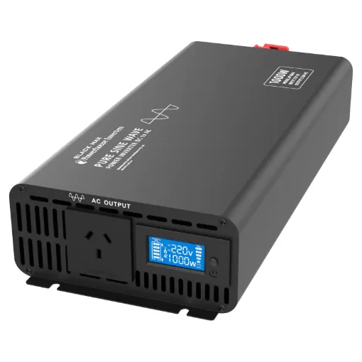 This compact inverter is designed to deliver pure AC output for powering difficult loads such as appliances with switchmode power supplies (computers, displays & game consoles) and voltage sensitive devices.
