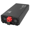 This compact inverter is designed to deliver pure AC output for powering difficult loads such as appliances with switchmode power supplies (computers, displays & game consoles) and voltage sensitive devices.