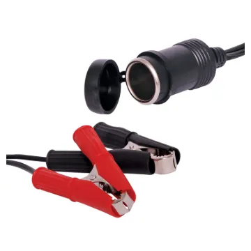Ideal for connecting a portable device to a car battery. 3m length.