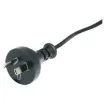 Converts 220V-240V to 110V for using US appliances on Australian mains voltages. Fitted with US mains socket.