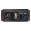 This lithium battery pack is suitable for jump starting 12V battery equipped vehicles such as cars, 4WDs and agricultural equipment.