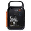 Great for camping and hiking getaways, this compact portable charging solution keeps your devices powered up while also providing a handy lamp and torch.
