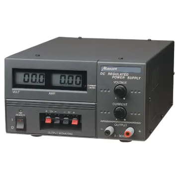 With an output of up to 30 Volts at 3 Amps, this compact bench power supply has been one of our most popular. Both output voltage and current are fully adjustable. In the case of an output short, the power supply goes into overload and shuts down.