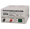 A fixed voltage output power supply designed for powering automotive, marine and comms equipment.