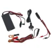 This compact charger is suitable for charging Lithium Iron Phosphate batteries (LiFePO4 type) from mains power.