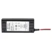 This compact charger is suitable for charging Lithium Iron Phosphate batteries (LiFePO4 type) from mains power.