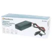 This compact charger is suitable for charging Lithium Iron Phosphate batteries (LiFePO4 type) from mains power.