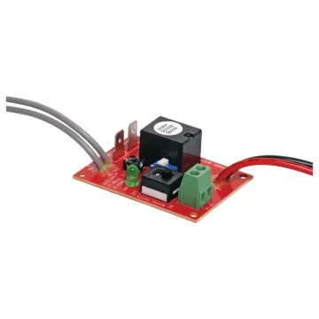 Compatible with both 12 and 24V batteries, this cut off module prevents deep discharge of SLA backup batteries in security & UPS backup systems. This ensures longer battery service life. Simple in-line connection between battery and control panel. Cut off