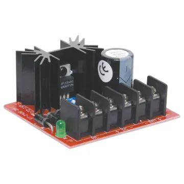 These modules are a complete regulated power supply and battery charger in one compact package. With the appropriate transformer they can be configured  to deliver either 6V, 12V or 24V DC. Voltage selection is via an on board DIP switch. Both models inco