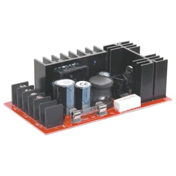 These modules are a complete regulated power supply and battery charger in one compact package. With the appropriate transformer they can be configured to deliver either 6V, 12V or 24V DC. Voltage selection is via an on board DIP switch. Both models incor