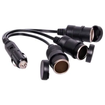 3 x socket to plug