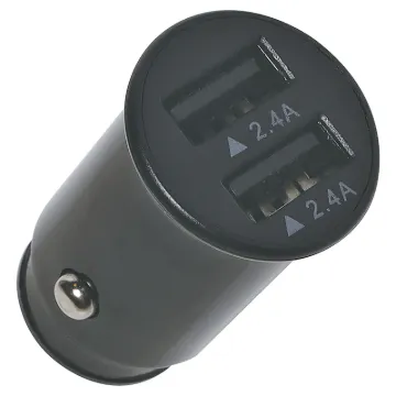 Provides two 2.4A USB charging outlets. Suitable for charging phones, tablets, drones, cameras and other devices.