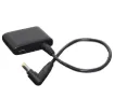 Ultra compact design to allow you to power up your laptop in a car, caravan, boat etc with minimum of space required in your bag.  Plus it's fitted with a 2.4A USB charging port. Includes 8 tips to suit popular brands of laptop. 90W (6A) maximum output.