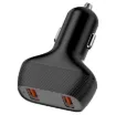 This charger provides dual QC3.0 USB type A charging outputs; 5V/3A, 9V/2A, 12V/1.5A . The charger is ideal for couples, families and individuals with multiple devices. The charger has a 12-24V DC input. With the charger users can charge a range of devices including; phones, tablets, cameras etc.