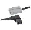 This Anderson style plug adaptor cable suits an Engel fridge.