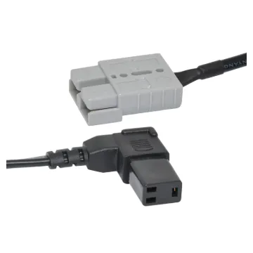 This Anderson style plug adaptor cable suits an Engel fridge.