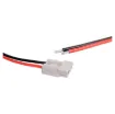A handy 50A rated bare end cable fitted with an SB50 Anderson style plug for connection to high current DC circuits.
